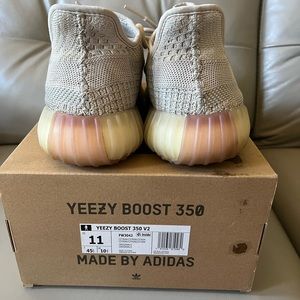 Yeezy Boost 350 V2, Authentic, men size 11, tan sneakers